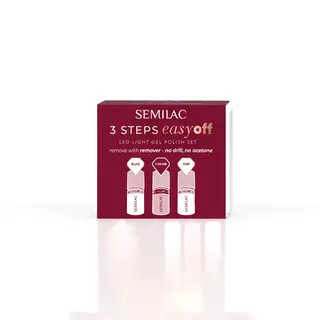 Semilac Zestaw Easy Off Christmas Set