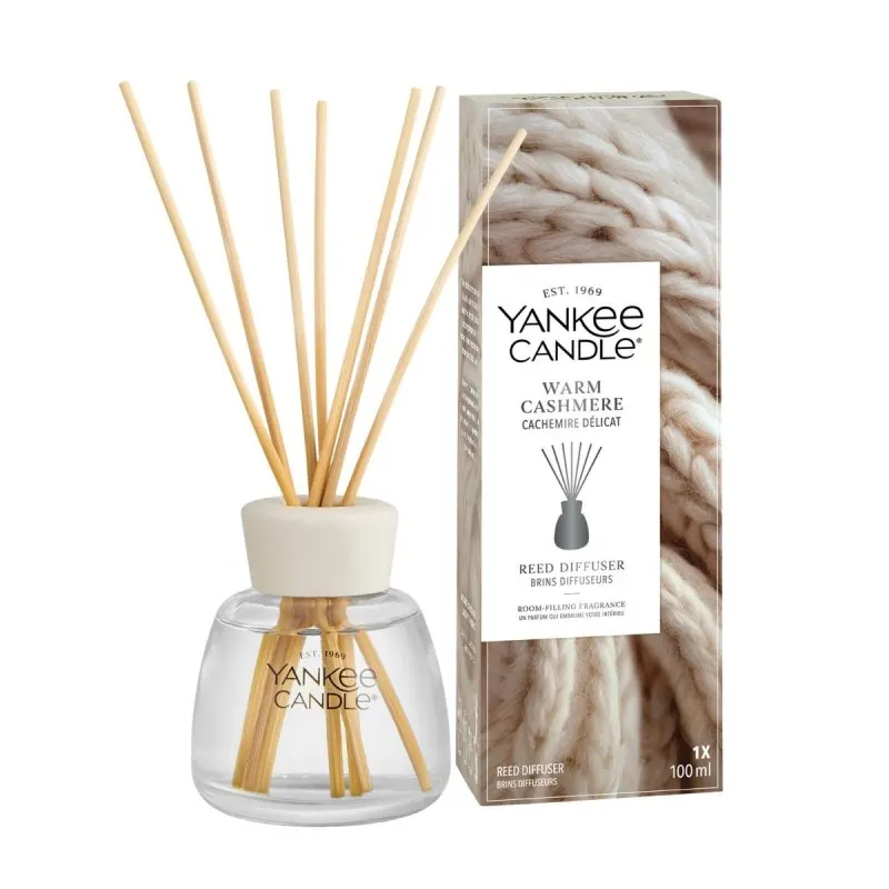 Yankee Candle Pałeczki Zapachowe Warm Cashmere 100ml