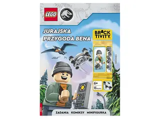 Książka LEGO Jurassic World. Jurajska przygoda Bena Wielokolorowy
