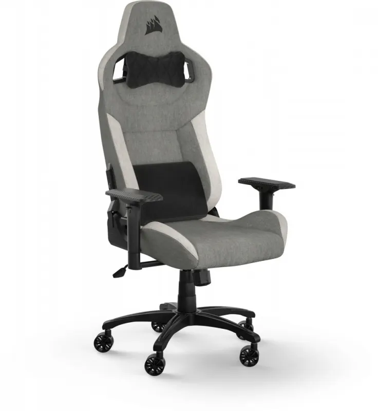 Corsair Fotel gamingowy T3 Rush Szary/Biały
