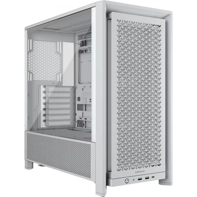 Corsair Obudowa FRAME 4000D RS White Mid Tower ATX
