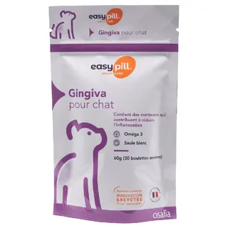 Easypill Gingiva dla kotów - 2 x (30 x 2 g)