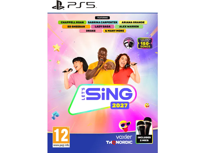 PLAION Let's Sing 2027 + 2 mikrofony