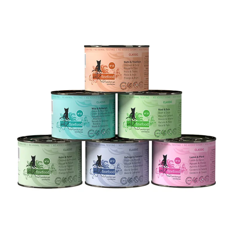 Pakiet próbny catz finefood, 6 x 200 g - Pakiet 1