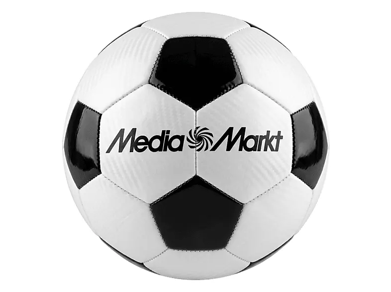 Piłka sportowa MEDIA MARKT Biało-czarny