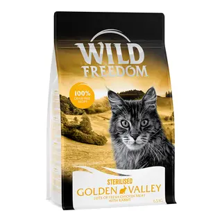 Wild Freedom Adult "Golden Valley" Sterilised, królik - bezzbożowa receptura - 6,5 kg