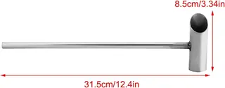 ŁYŻKA STALOWA NIERDZEWNA 31,5 CM WATA CUKROWA MARSHMALLOW