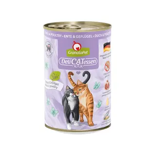 GRANATAPET DeliCATessen Kaczka i drób - mokra karma dla kota - 400g