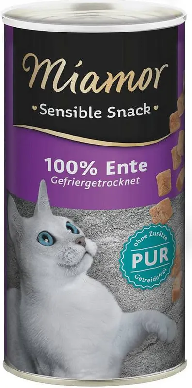 MIAMOR Sensible Snack Kaczka Mono - przysmak dla kota - 30g