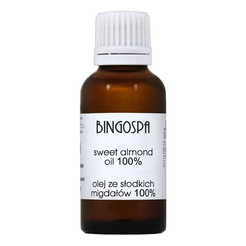 Olej ze słodkich migdałów 100% BINGOSPA 30 ml