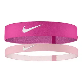 Opaska sportowa Nike Flex Headband 2PK one size - różowa