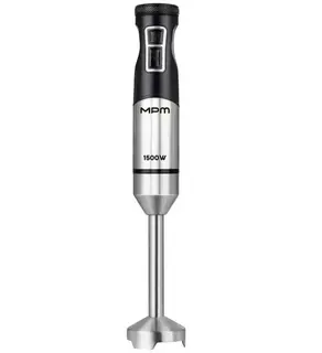 Blender ręczny MPM MBL-33M 1500W stal nierdzewna 9 biegów Turbo