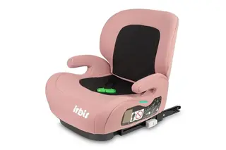 Fotelik samochodowy IRBIS i-Size booster ISOFIX 125-150 cm różowy