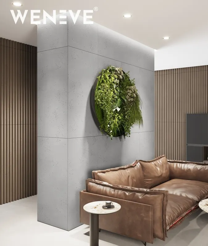 100x50 cm VT - (S50 Mglista szarość) - płyta beton architektoniczny
