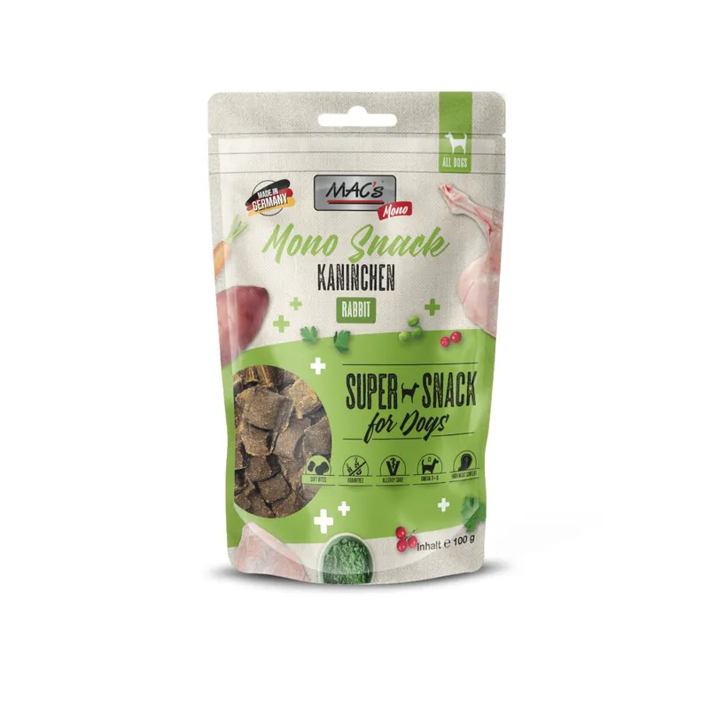 MAC's Dog Mono Snack - Królik, 100 g