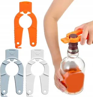 WIELOFUNKCYJNY OTWIERACZ DO BUTELEK 3 SZTUKI ERGONOMICZNY DLA SENIORÓW