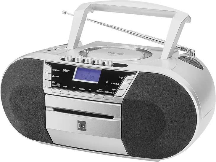 Radioodtwarzacz Dual DAB-P 200 RDS DAB+ CD Mp3 USB RDS Odtwarzacz Kaset