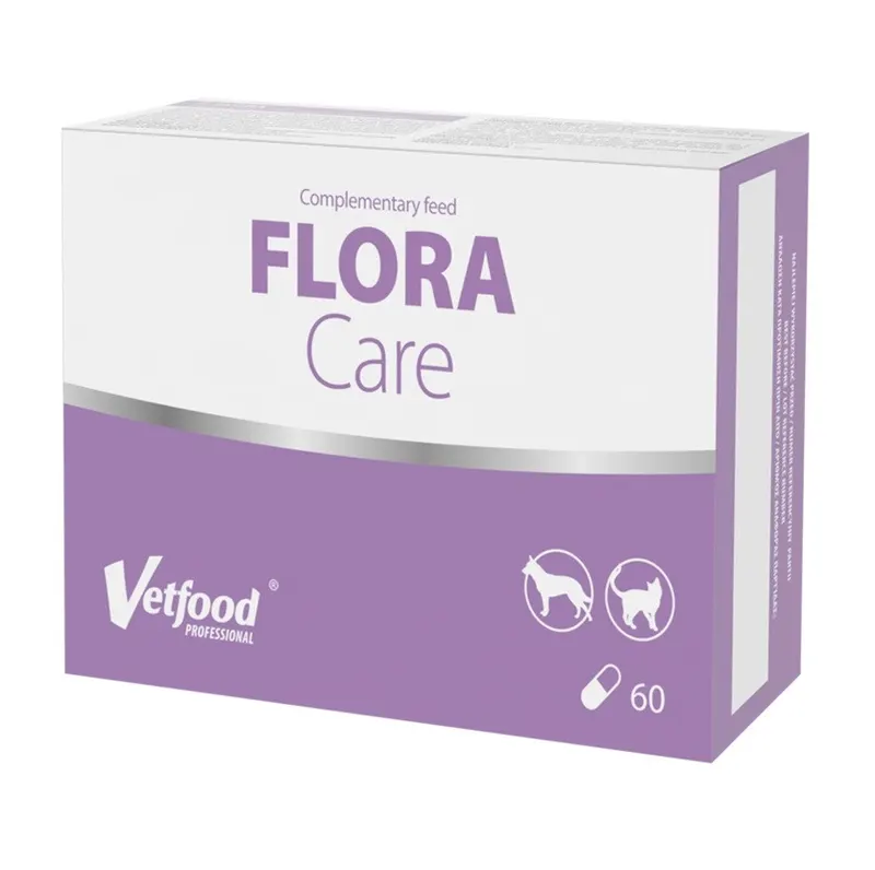 VETFOOD Flora Care - suplementy dla psa i kota - 60szt.