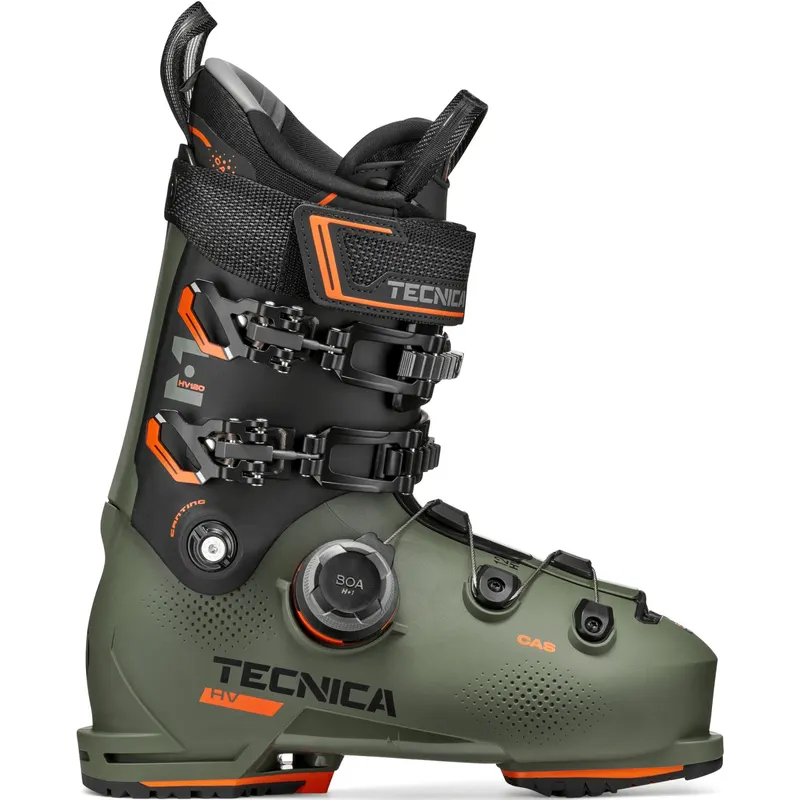 Tecnica Mach BOA HV 120 GW, buty narciarskie, męskie, zielone