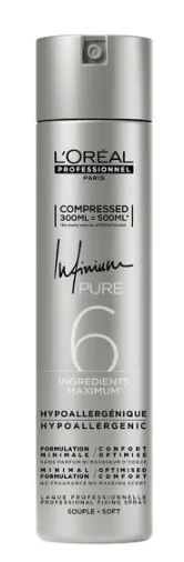 Loreal Professionnel Infinium Pure Lakier do Włosów Soft 300ml
