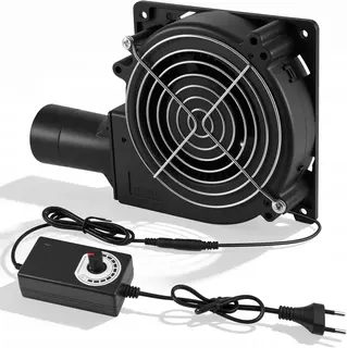 WENTYLATOR TURBINOWY 120 MM 230 V Z REGULATOREM PRĘDKOŚCI