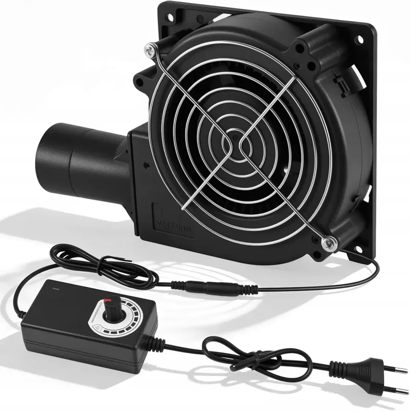 WENTYLATOR TURBINOWY 120 MM 230 V Z REGULATOREM PRĘDKOŚCI