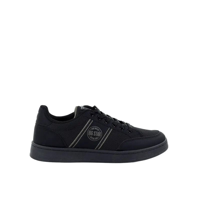 Męskie czarne sneakersy BIG STAR TT174310