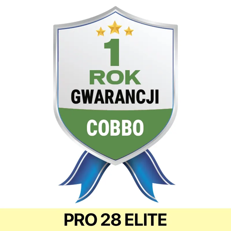 1 ROK GWARANCJI - ROBOTY SPRZĄTAJĄCE COBBO PRO 28 ELITE