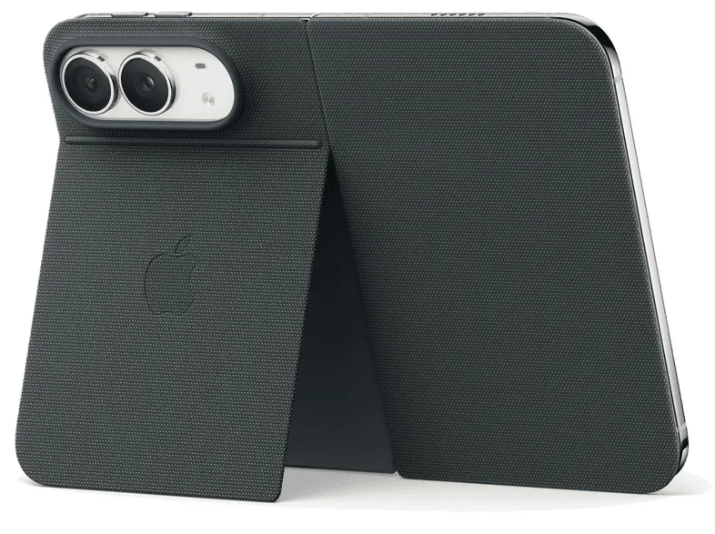 Etui APPLE Folio do iPhone Duo z podpórką MKR74ZM/A Granat