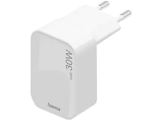 Ładowarka sieciowa HAMA GaN 30 W 1x USB-C Biały