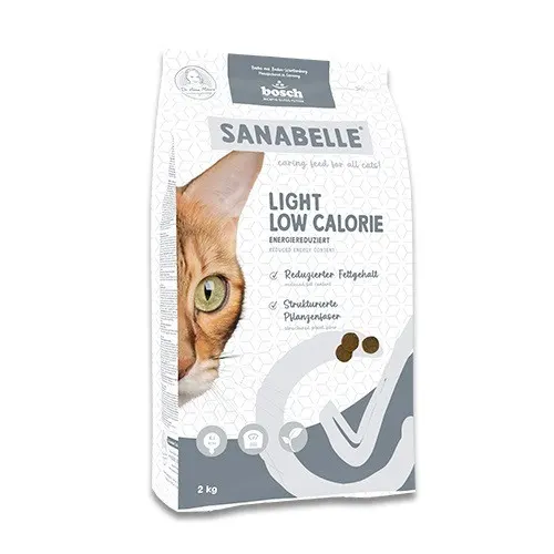 BOSCH Sanabelle Light Low Calorie Drób - sucha karma dla kota - 8kg