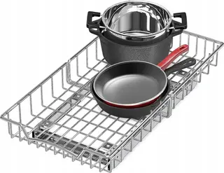 ORGANIZER POD SZAFKĄ WYSUWANY 53CM GŁĘB METAL KUCHNIA
