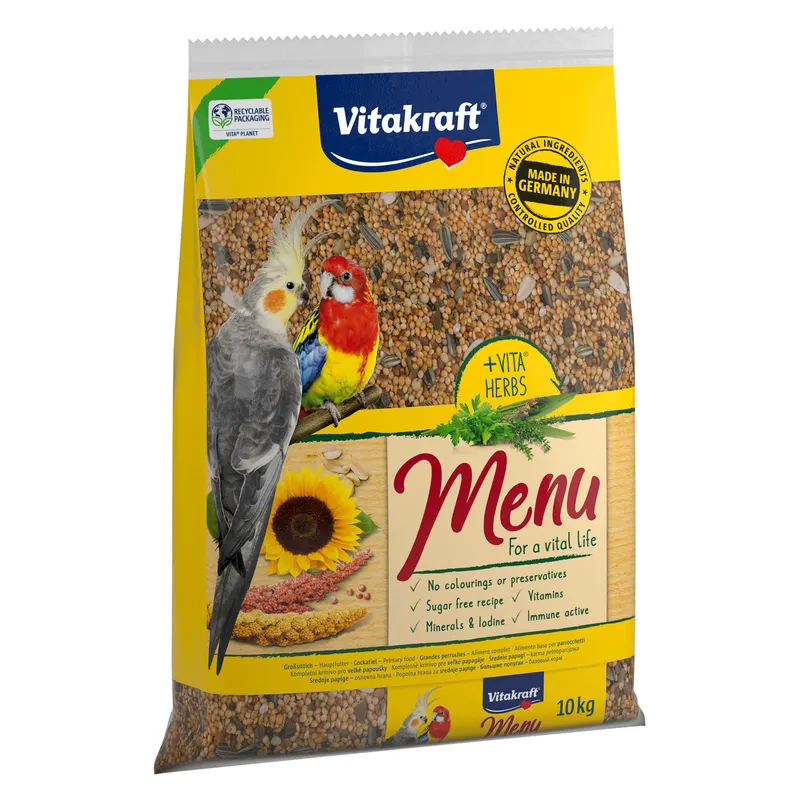 Vitakraft Menu dla dużych papug - 10 kg