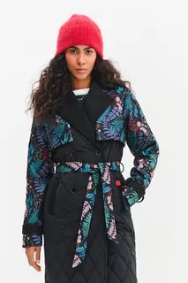 Trencz pikowany Mystery Moss XS