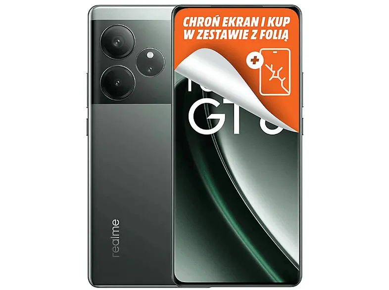 PRODUKT PO EKSPOZYCJI - Smartfon REALME GT 6 16/512GB Zielony (Razor Green)