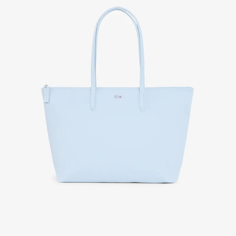 Lacoste Duża Torba Tote L.12.12 Concept Niebieska