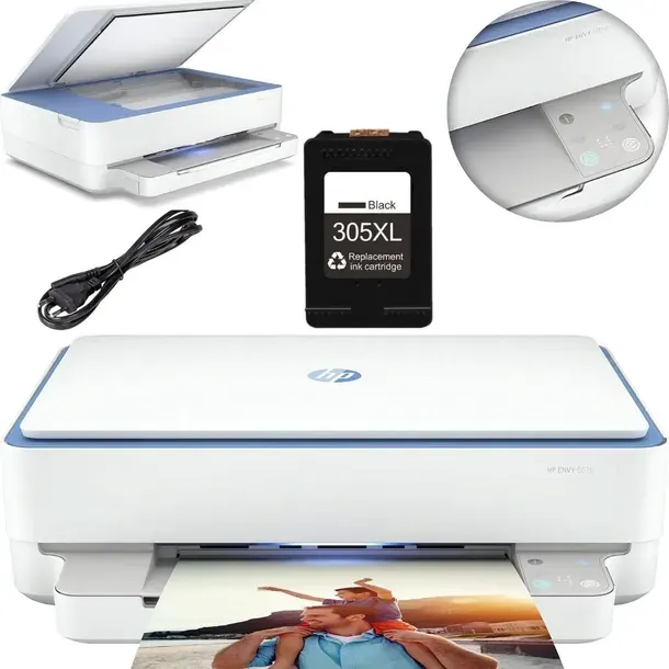 Drukarka wielofunkcyjna atramentowa kolorowa HP ENVY seria 6010 hp 305 wifi