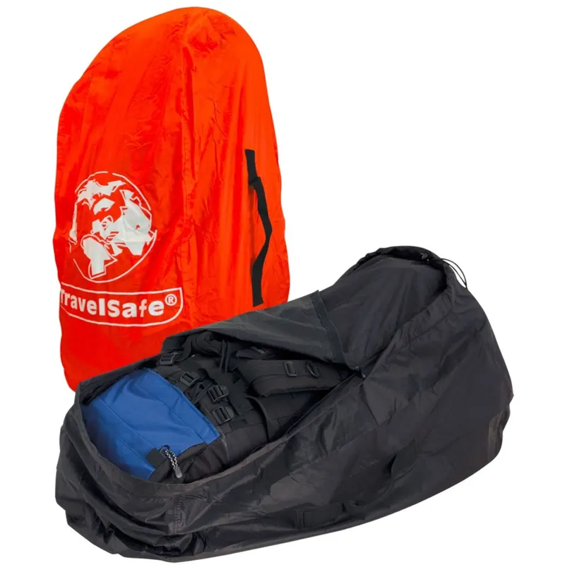 Pokrowiec przeciwdeszczowy/lotniczy TravelSafe L, czarny