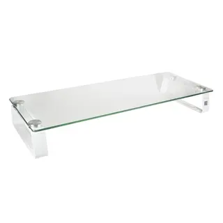 LogiLink Podstawa pod monitor, szklana, 560x210, do 20kg