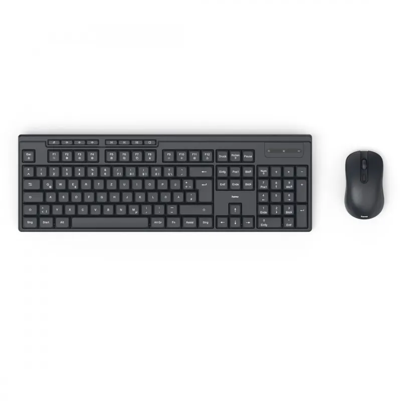Hama Zestaw klawiatura i mysz WKM-200 Czarny