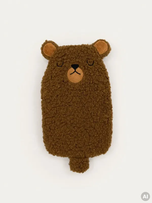 Termofor LUMIN brązowy w kształcie misia 1 l
