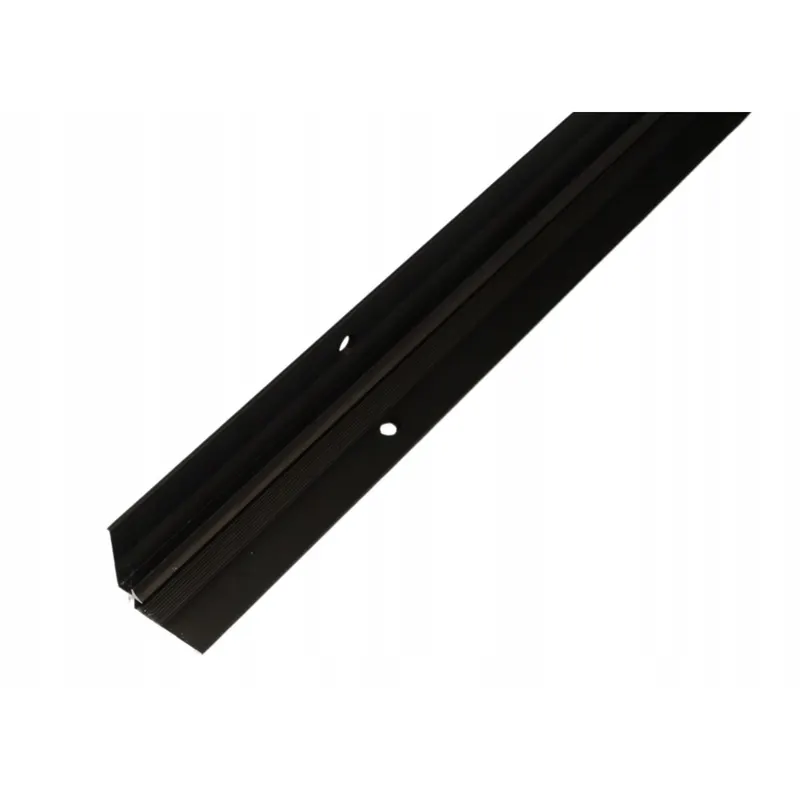 Listwa Alu narożnikowa wewnętrzna do paneli ściennych 4mm Czarny Brąz 270cm