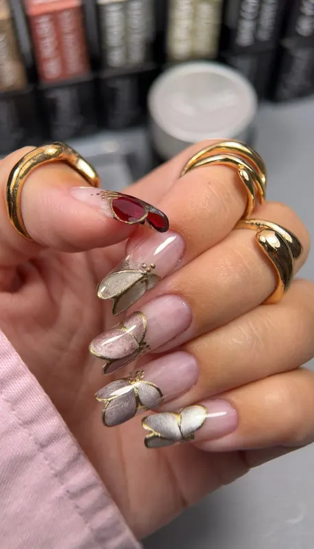 Niezwykły jesienny manicure