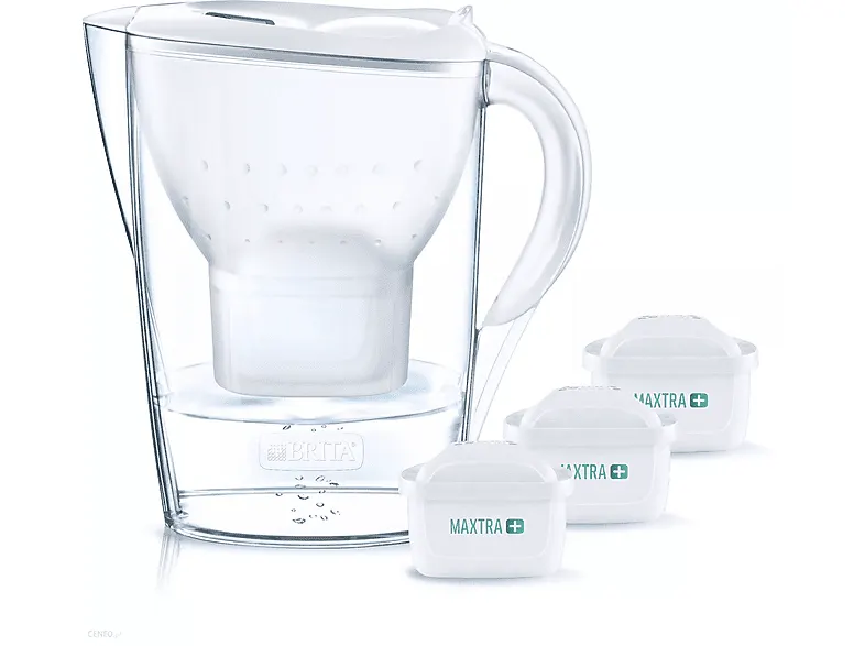 Dzbanek filtrujący BRITA Marella XL Biały + 3 wkłady Pure Performance Pro