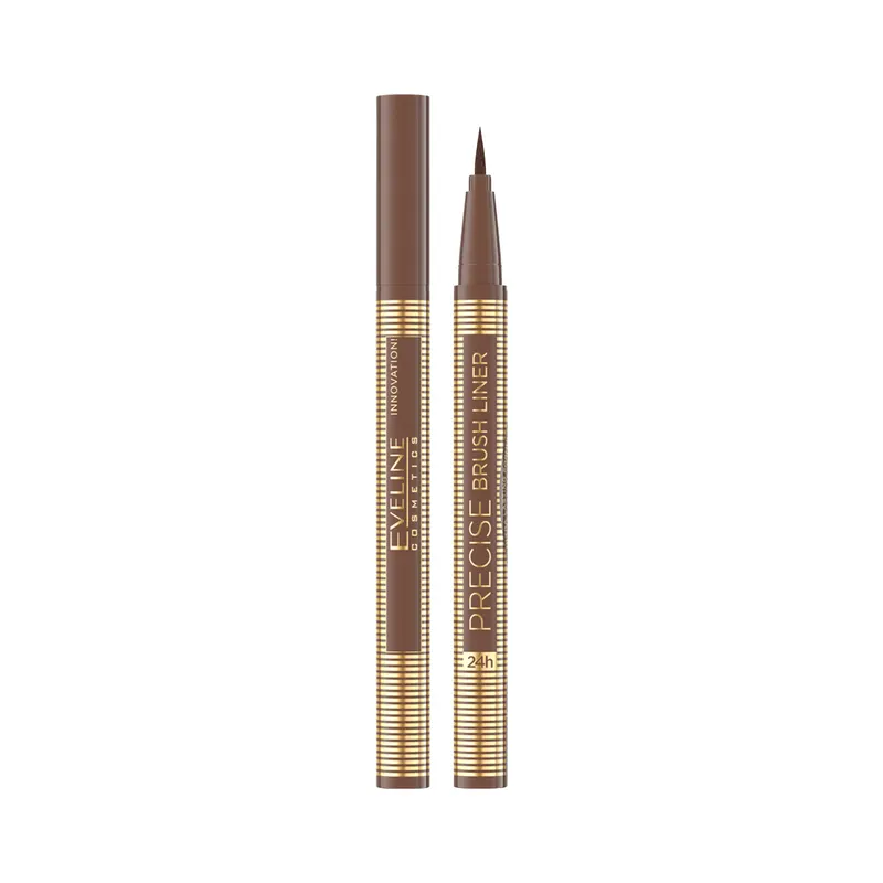 Eyeliner z pędzelkiem, brązowy