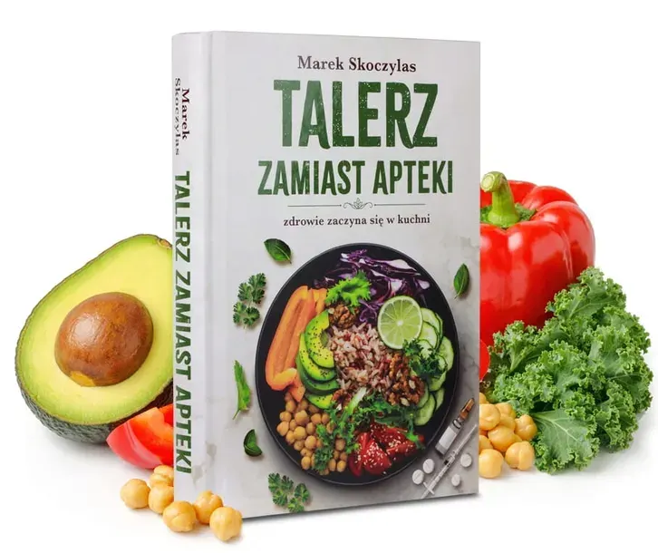 Talerz zamiast apteki Marek Skoczylas książka zdrowe odżywianie