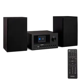 Wieża MEDION RADIO INTERNETOWE DAB+ FM Bluetooth USB AUX, 2 x 150 W