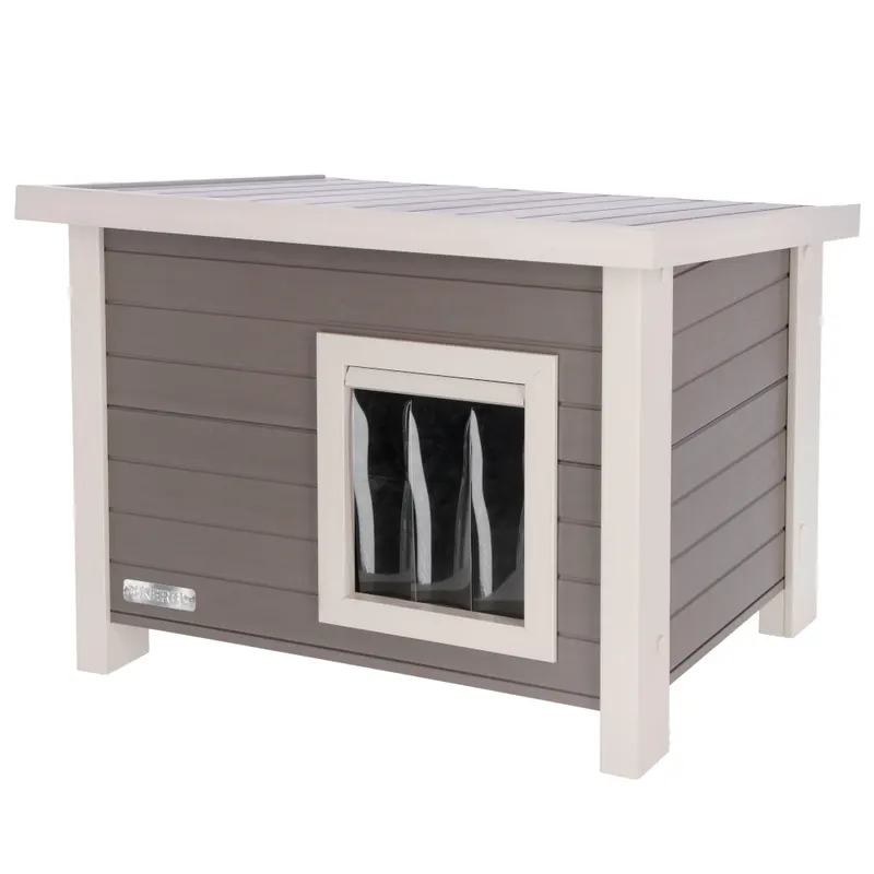 Kerbl Pet ECO domek dla kota Eli - Dł. x szer. x wys.: 57 x 45 x 43 cm