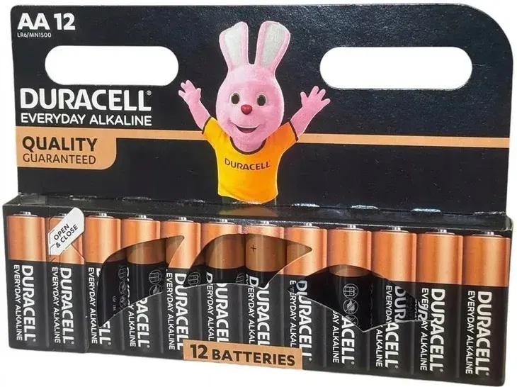 Bateria alkaliczna Duracell AA (R6) 12 szt.