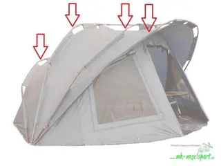 Aluminiowy stelaż do namiotu Fort Knox 3.5 man 2.0